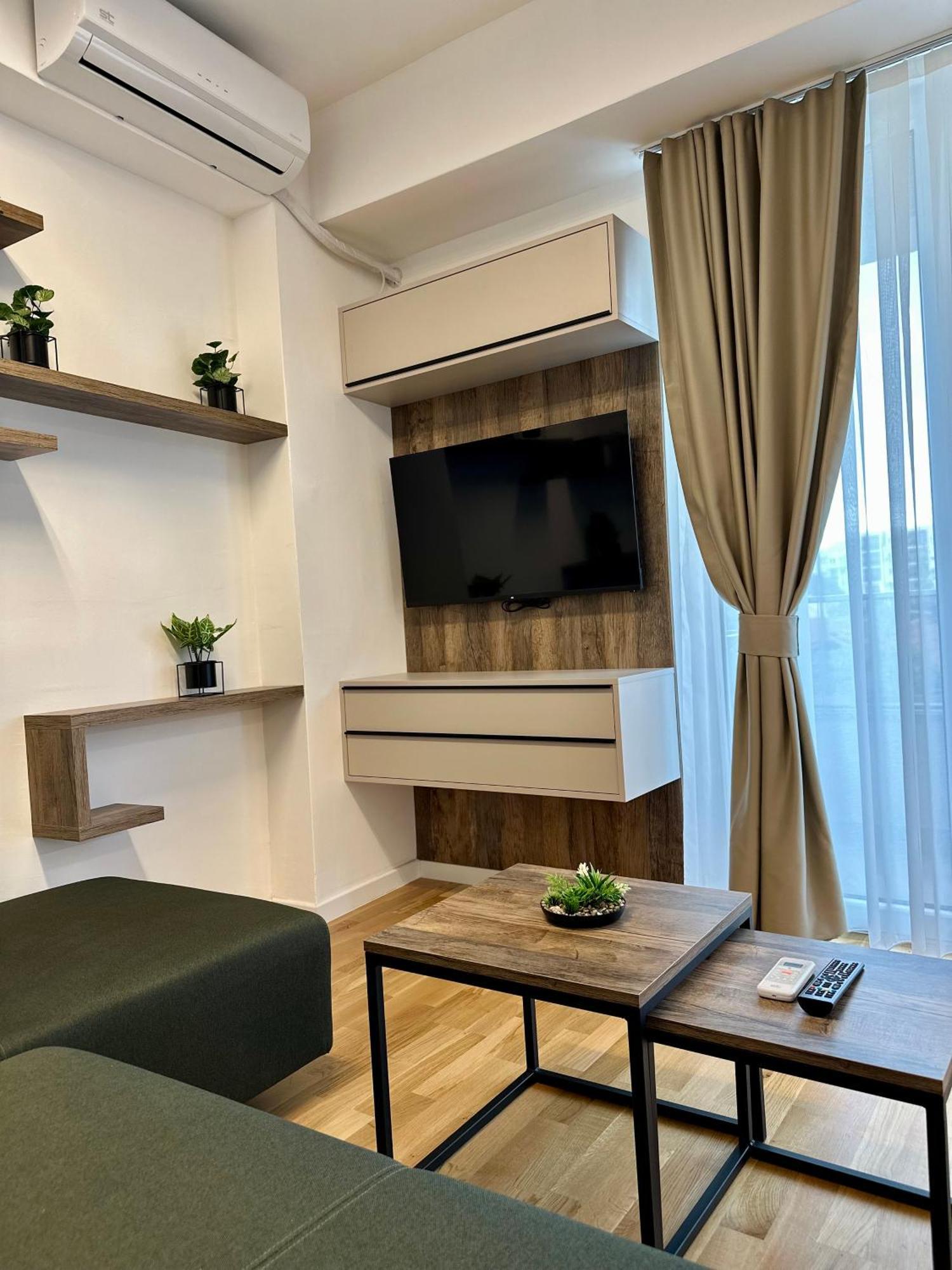 Downtown Riverside Apartments Skopje Exteriér fotografie