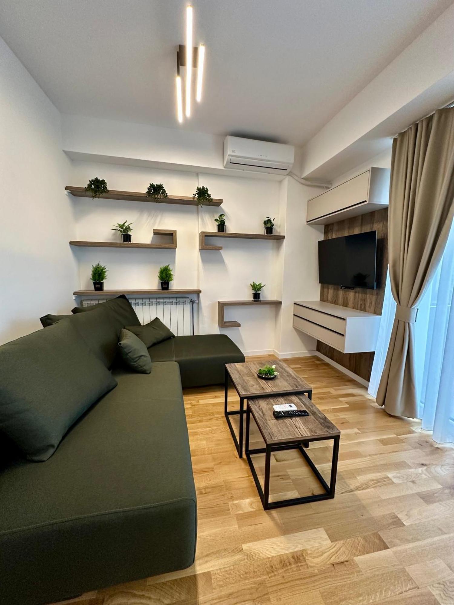 Downtown Riverside Apartments Skopje Exteriér fotografie