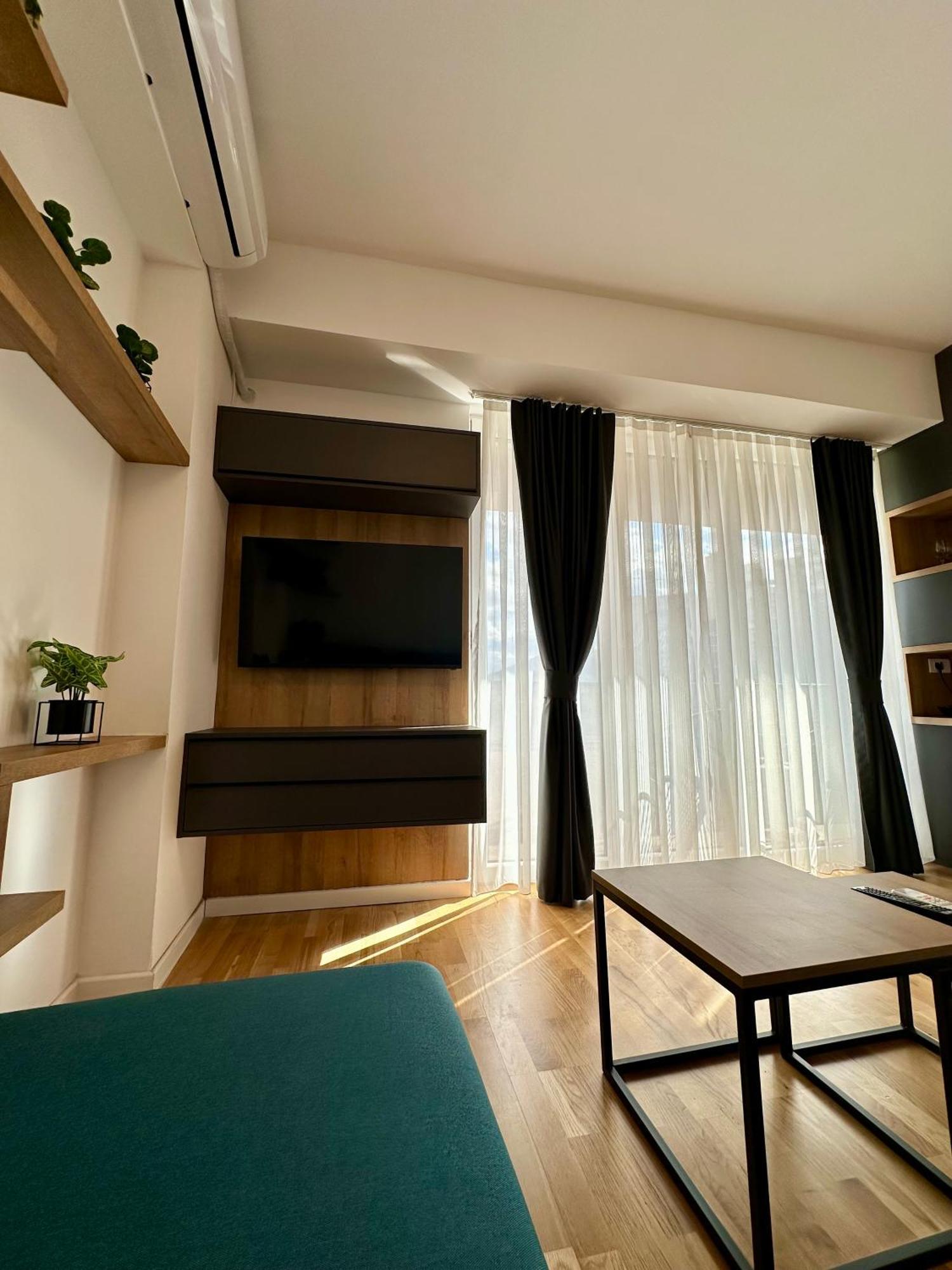 Downtown Riverside Apartments Skopje Exteriér fotografie