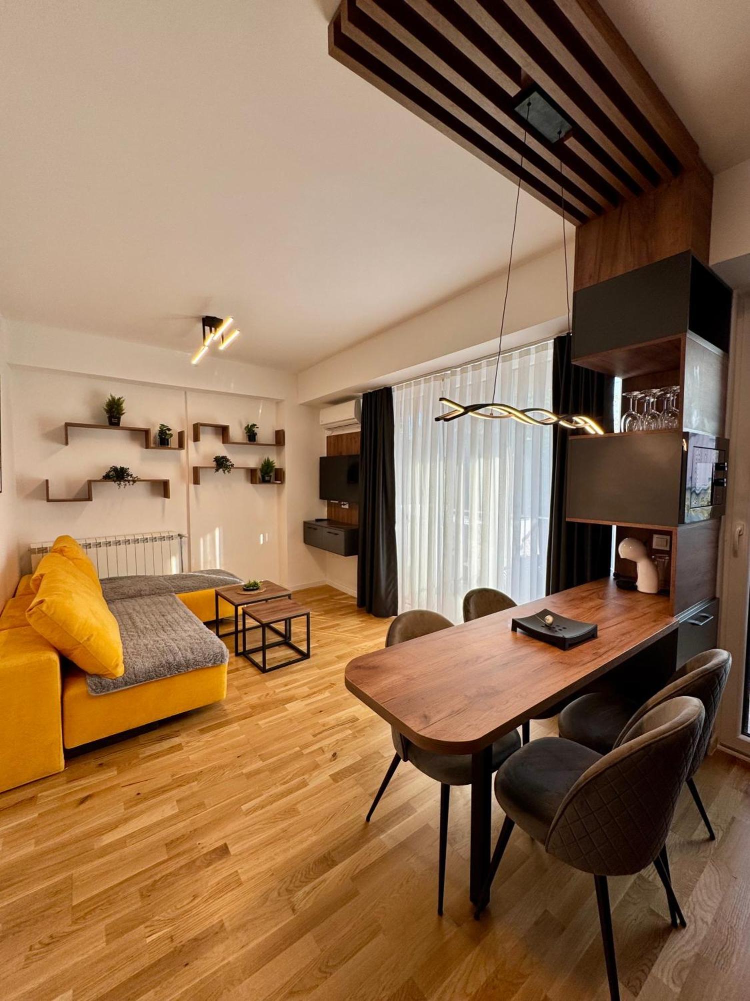 Downtown Riverside Apartments Skopje Exteriér fotografie