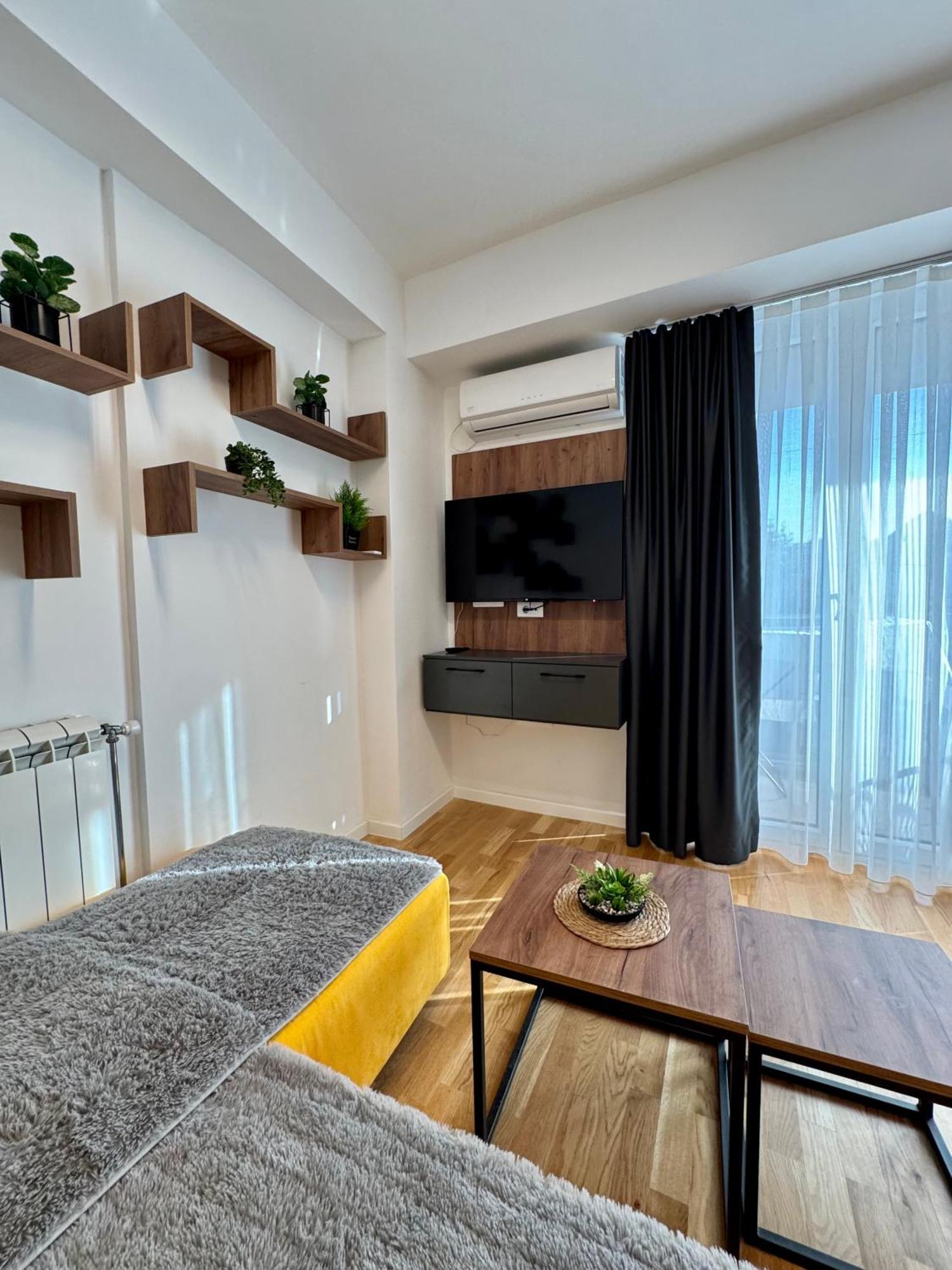 Downtown Riverside Apartments Skopje Exteriér fotografie